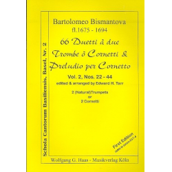 66 Duette Band 2 (Nr.22-44) - Bartholimeo Bismantova