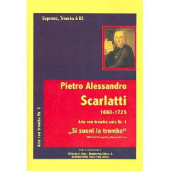 Si suoni la tromba : für Sopran, - Alessandro Scarlatti