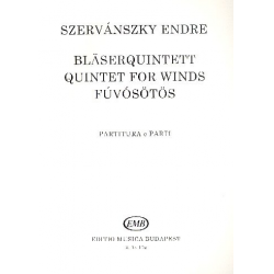 Quintett Nr.1 für Flöte, Oboe, Klarinette, Horn und Fagott -Endre Szervánsky