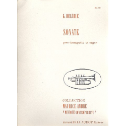 Sonate : pour trompette en ut ou sib et orgue - Georges Delerue