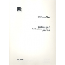 Gesänge op.1 : für Singstimme - Wolfgang Rihm