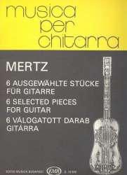 6 selected Pieces for guitar - Johann Kaspar Mertz