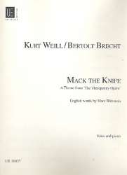 Mack the Knife : Einzelausgabe - Kurt Weill