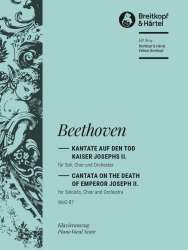 Kantate auf den Tod Kaiser Josephs II. WoO87 -Ludwig van Beethoven / Arr.Carl Reinecke