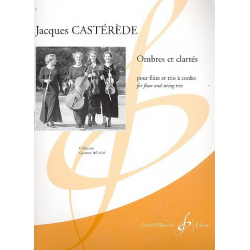 Ombres et clartes : pour flute, violon, viola - Jacques Castérède