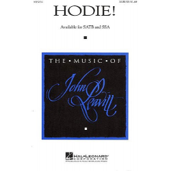 Hodie : for mixed chorus and piano - John Leavitt