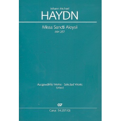 Missa Sancti Aloysii MH257 : -Johann Michael Haydn