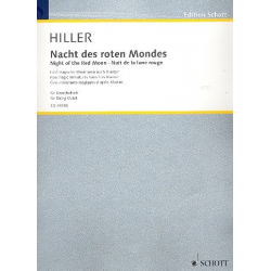 Nacht des roten Mondes : für 4 Violinen, - Wilfried Hiller