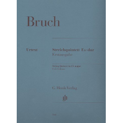 Quintett Es-Dur : für 2 Violinen, - Max Bruch