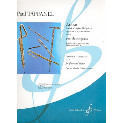 Arioso op.24 : pour flûte et piano - Paul Taffanel