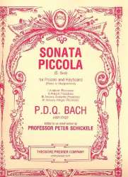 Sonata piccola : for piccolo and - Peter Schickele