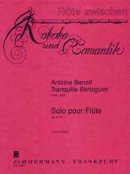 Solo op.43,1 : pour flute - Benoit Tranquille Berbiguier