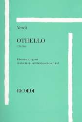 Othello : Klavierauszug - Giuseppe Verdi