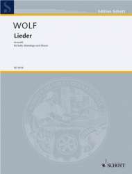 Lieder : Auswahl für hohe - Hugo Wolf