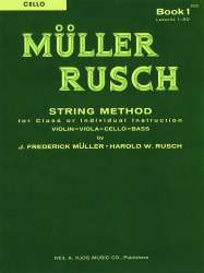 MÜLLER RUSCH - String Method Book 1 (Violine) (englisch) - Frederick J. Müller / Arr. Harold W. Rusch