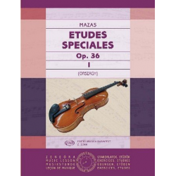 Etüden op.36 Band 1 für Violine - Jacques Mazas