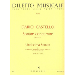 Undecima sonata : für 2 Violinen - Dario Castello