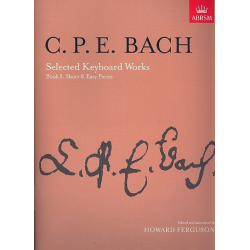 Selected Keyboard Works, Book I - Carl Philipp Emanuel Bach