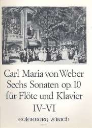 6 Sonaten op.10 Band 2 (Nr.4-6) : -Carl Maria von Weber