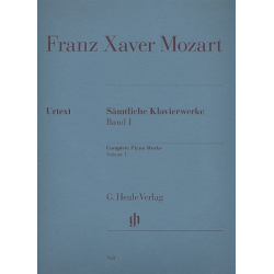 Sämtliche Klavierwerke Band 1 - Franz Xaver Mozart