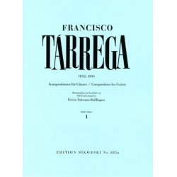 Kompositionen für Gitarre Band 1 - Francisco Tarrega