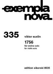 1756 : für Violine - Viktor Evseevich Suslin