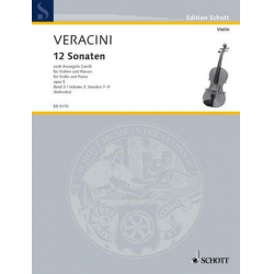 12 Sonaten Band 3 (Nr.7-9) : für Violine - Francesco Maria Veracini
