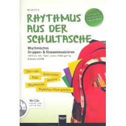 Rhythmus aus der Schultasche (+CD mit Video) - Richard Filz