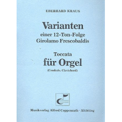Varianten einer 12-Ton-Folge Girolamo - Eberhard Kraus