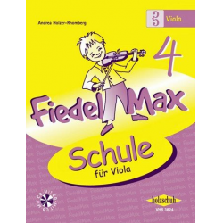 Fiedel-Max für Viola - Schule, Band 4 -Andrea Holzer-Rhomberg