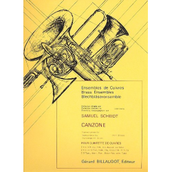 Canzone : für 2 Trompeten, Horn, Posaune - Samuel Scheidt