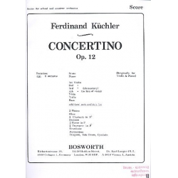 Concertino op.12 : for string - Ferdinand Küchler