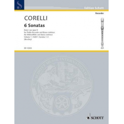 6 Sonaten aus op.5 Band 1 - Arcangelo Corelli