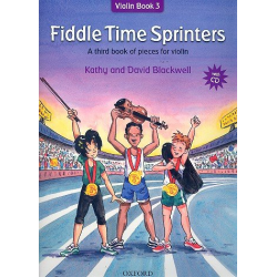 Fiddle Time Sprinters (+CD) : for 1-2 violins - David Blackwell / Arr. Kathy Blackwell