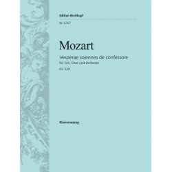 Vesperae solennes de confessore - Wolfgang Amadeus Mozart / Arr. Ulrich Haverkampf