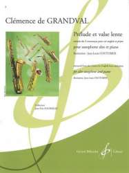 Prélude et valse lente : pour saxophone alto - Marie Félicie Clémence de Reiset Grandval