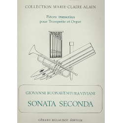 Sonata seconda : pour trompette et - Giovanni Bonaventura Viviani