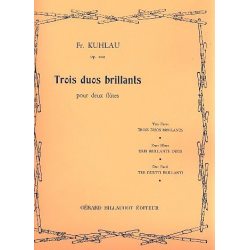 3 duos brillants op.102 : - Friedrich Daniel Rudolph Kuhlau