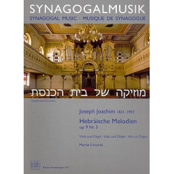 Hebräische Melodien op.9,3 : - Joseph Joachim