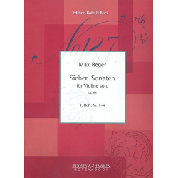 7 Sonaten op.91 Band 1 (Nr.1-4) : - Max Reger
