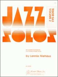 Jazz Solos For Tenor Sax, Volume 2 - Lennie Niehaus