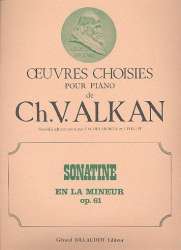 Sonatine en la mineur op.61 : pour - Charles Henri Valentin Alkan