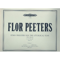 Hymn Preludes for the liturgical - Flor Peeters