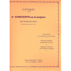 Concerto la majeur no.8 op.48 : - Bernhard Romberg