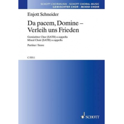 Da pacem Domine : für gem Chor a cappella - Enjott (Norbert Jürgen) Schneider