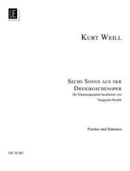 6 Songs aus der Dreigroschenoper : - Kurt Weill