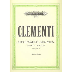 Sonaten Band 3 : für Klavier - Muzio Clementi