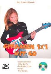 Gitarren 1 x 1 (+CD) : Akkordgriffe, - Dietrich Kessler