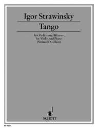 Tango : für Violine und Klavier - Igor Strawinsky