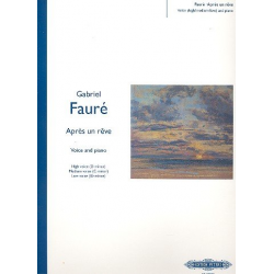 Après un reve : für Gesang (hoch/mittel/tief) - Gabriel Fauré